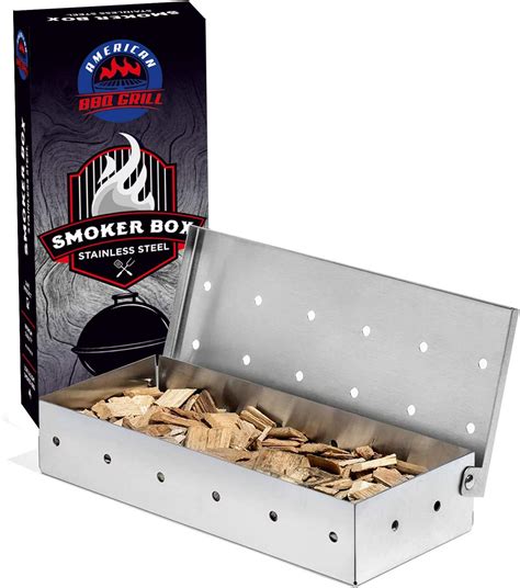 cadac stainless steel smoker box|Smoker Box Mini .